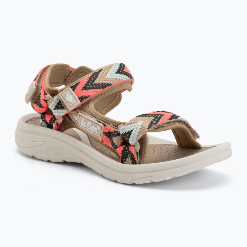 Сандалі жіночі Lee Cooper LCW-26-34-4429LA beige/fuxia
