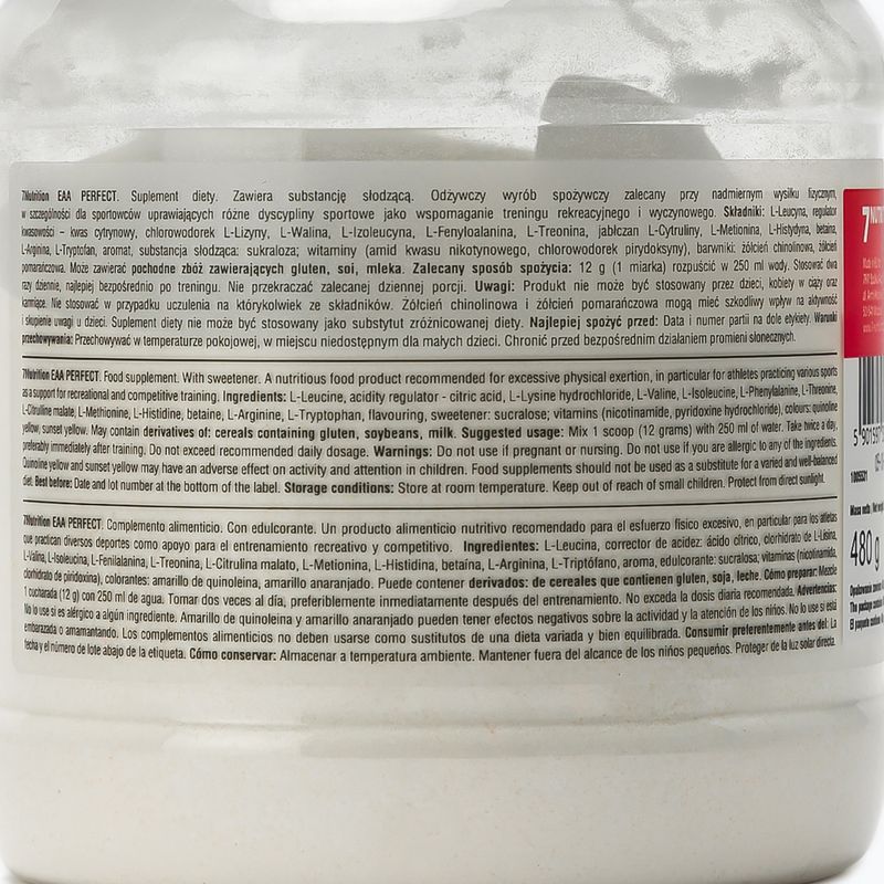 EAA Perfect 7Nutrition амінокислоти 480г апельсин 7Nu000393 2