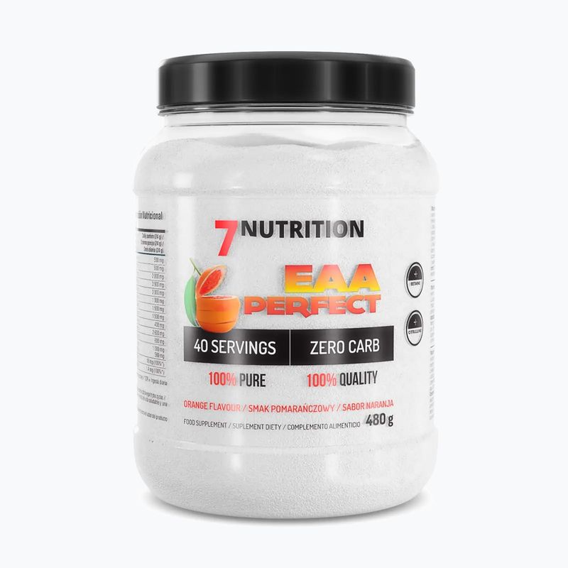 EAA Perfect 7Nutrition амінокислоти 480г апельсин 7Nu000393