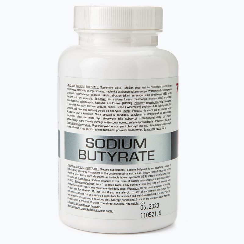 Sodium Butyrate 580мг 7Nutrition підтримка кишечника 100 капсул 7Nu000416 2