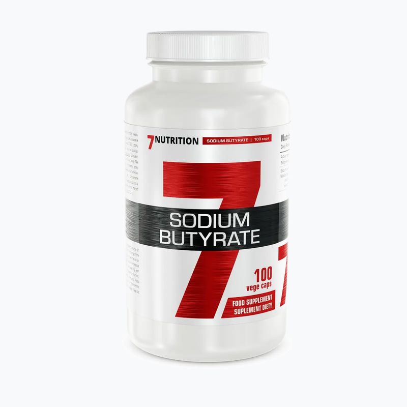 Sodium Butyrate 580мг 7Nutrition підтримка кишечника 100 капсул 7Nu000416