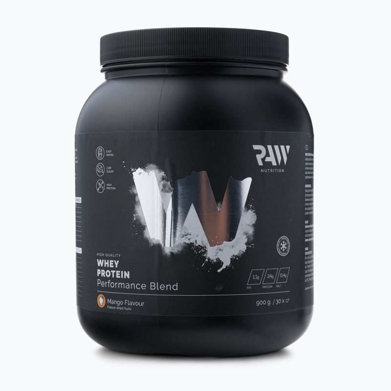 Whey Protein Raw Nutrition 900g мангоWPC-59016