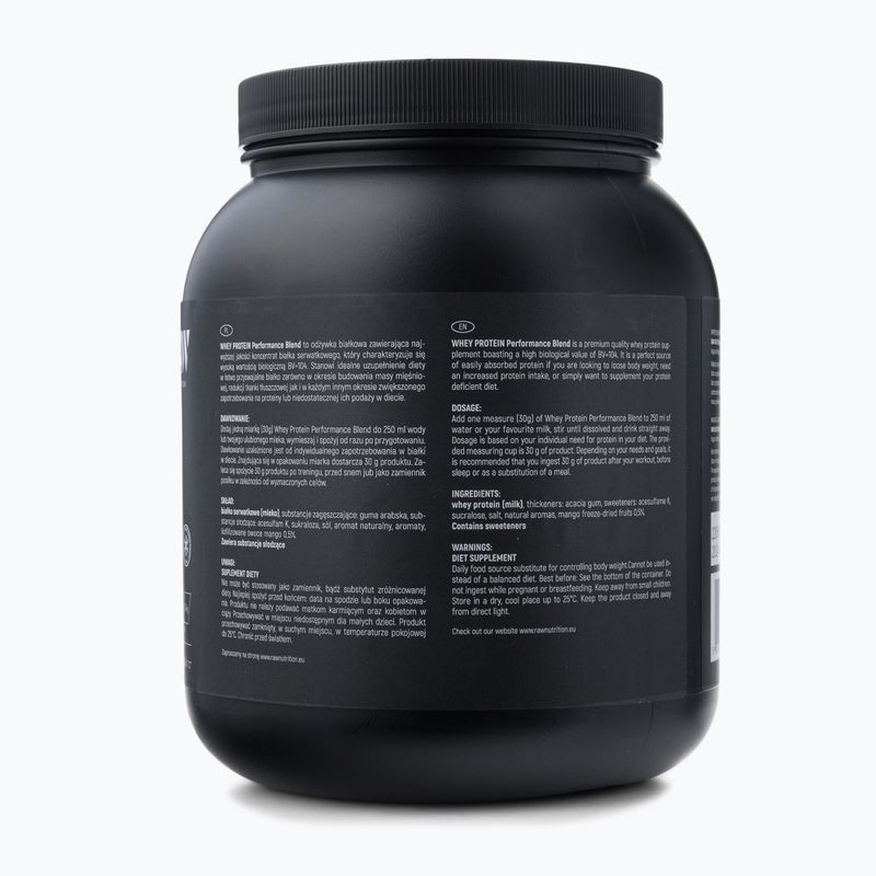 Whey Protein Raw Nutrition 900g мангоWPC-59016 2