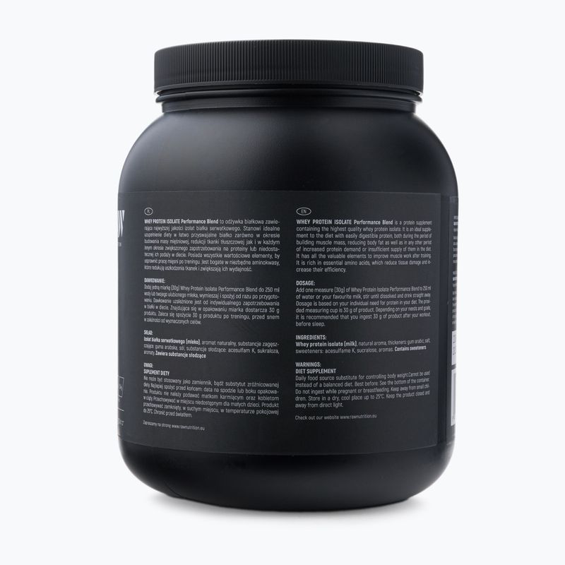 Whey Protein Isolate Raw Nutrition 900g печиво WPI-59017 2