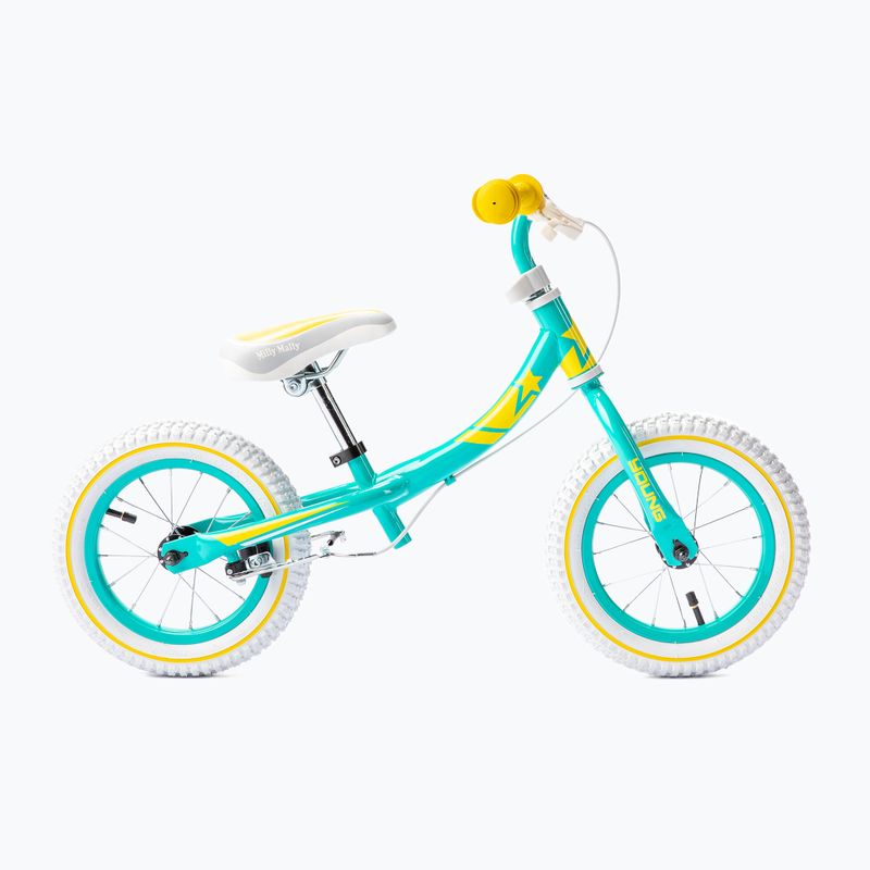 Велосипед біговий Milly Mally Young зелений 2805