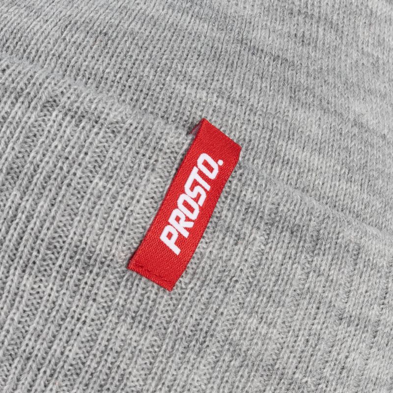 Шапка зимова чоловіча PROSTO Cirru сіра KL222MACC2072U 4