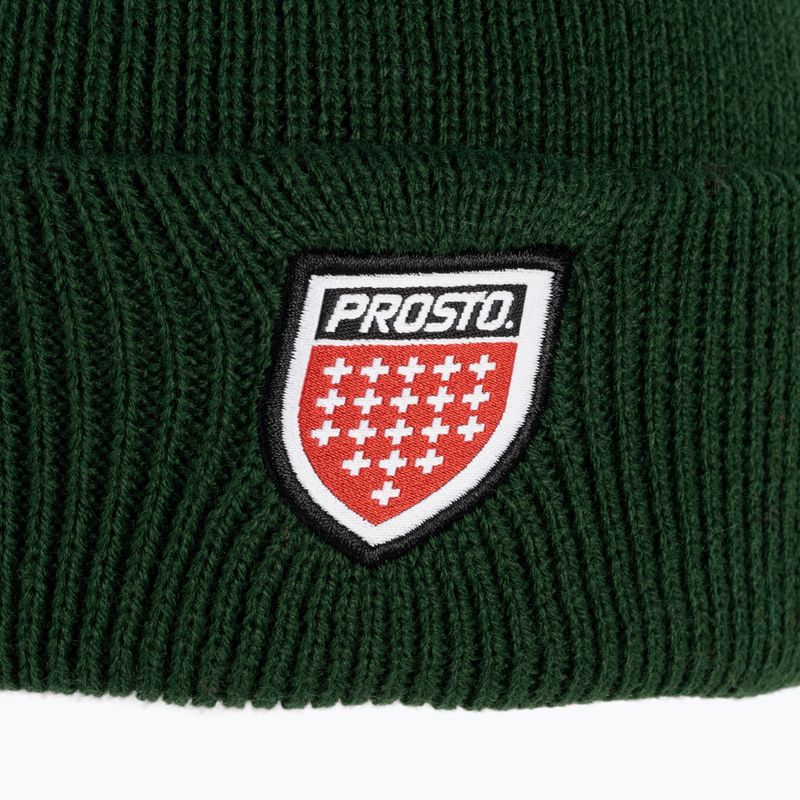 Шапка зимова чоловіча PROSTO Brand зелена KL222MACC2172U 4