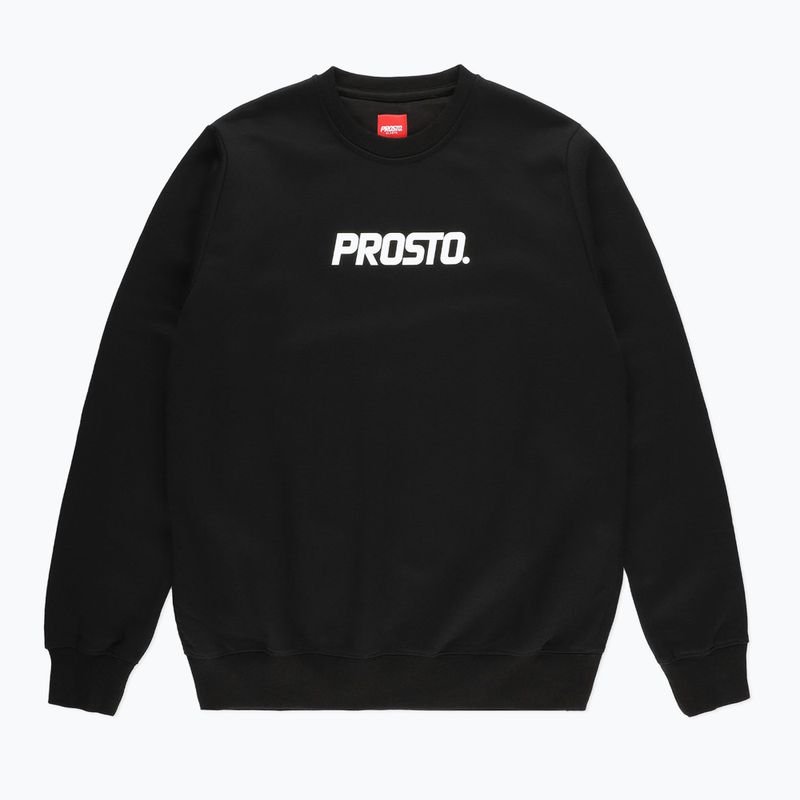 Кофта чоловіча PROSTO Logo чорна KL222MSWE1231