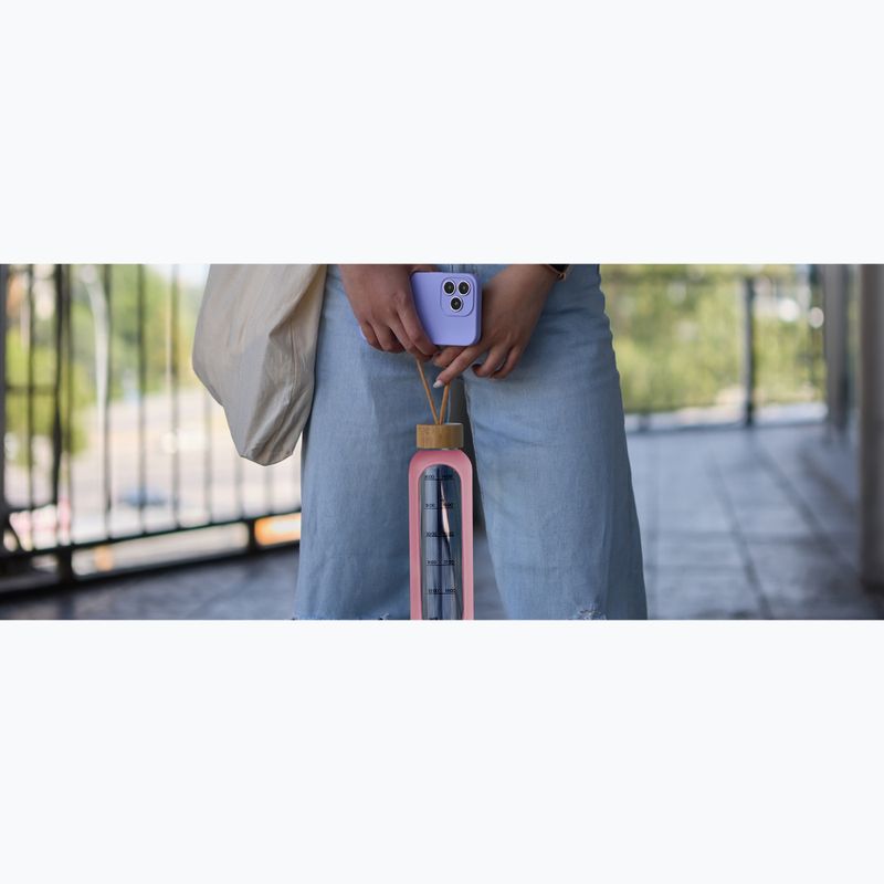 Пляшка KiCA Hydro 1000 мл pink 4