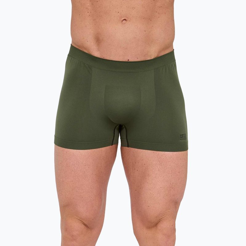 Боксери термоактивні чоловічі Brubeck B-LIGHT khaki 3