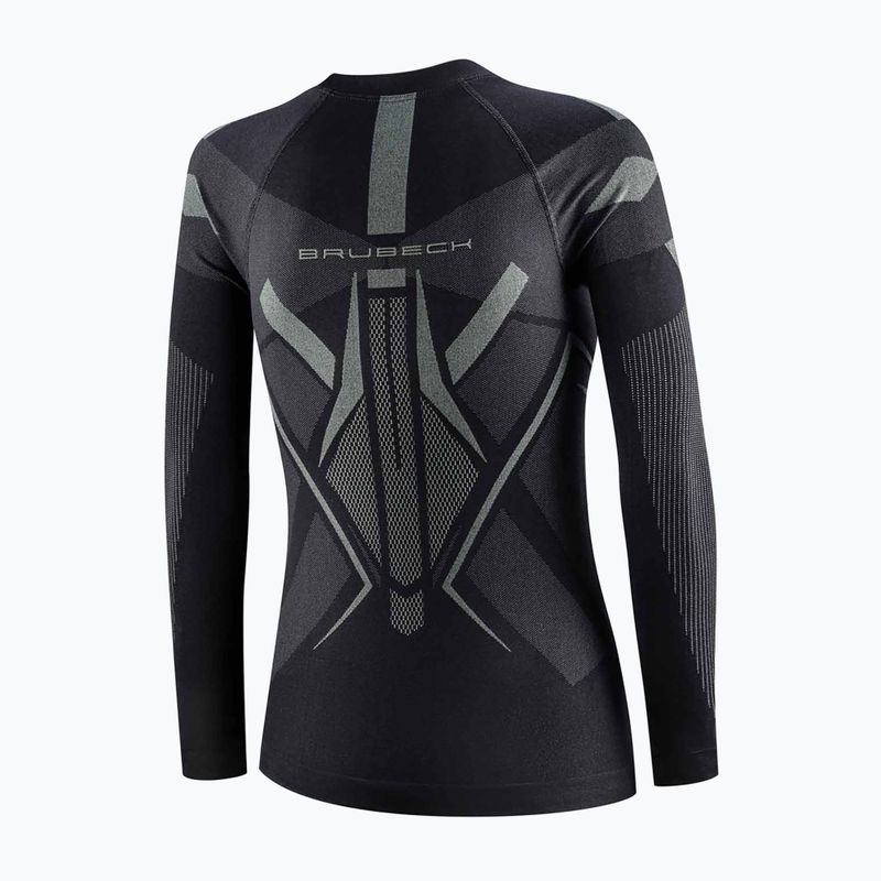 Кофта термоактивна жіноча Brubeck Dry black/graphite 4