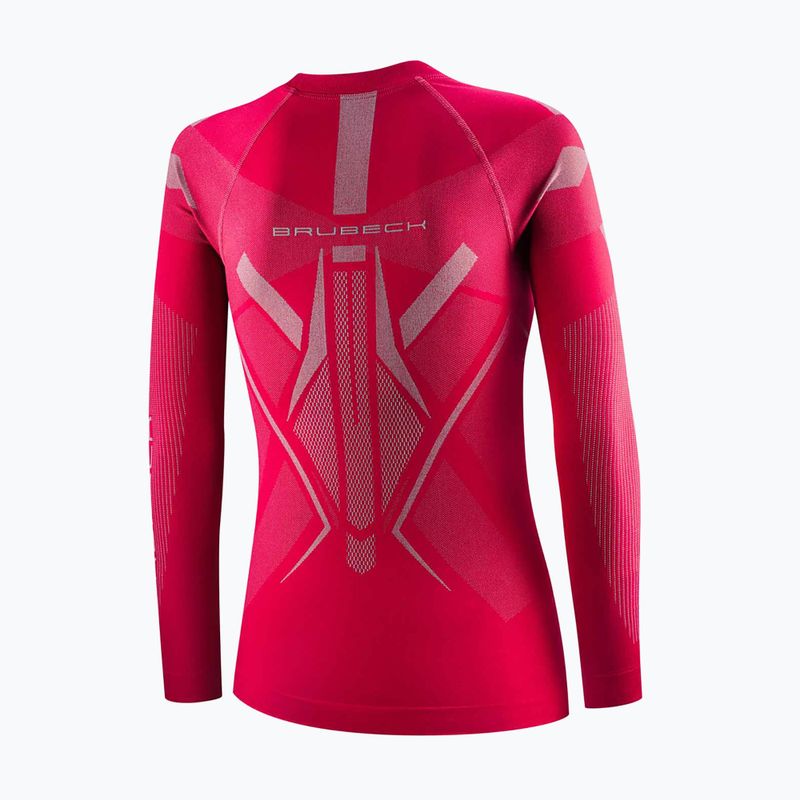 Кофта термоактивна жіноча Brubeck Dry raspberry/gray 4