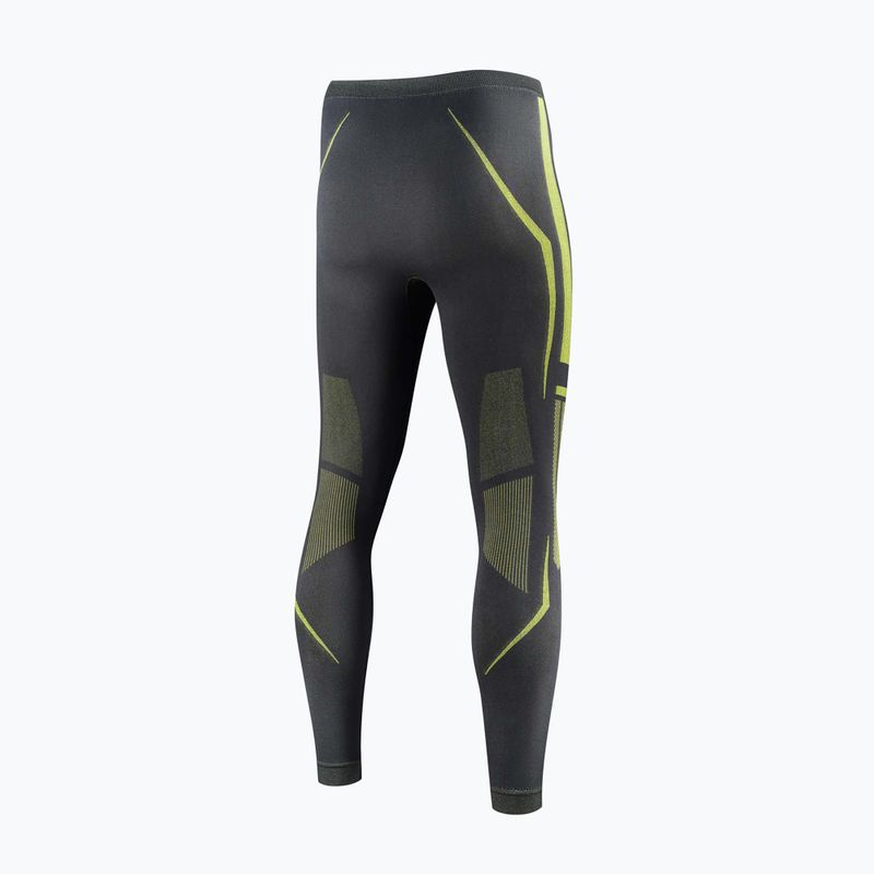 Штани термоактивні чоловічі Brubeck Dry graphite/lime 4