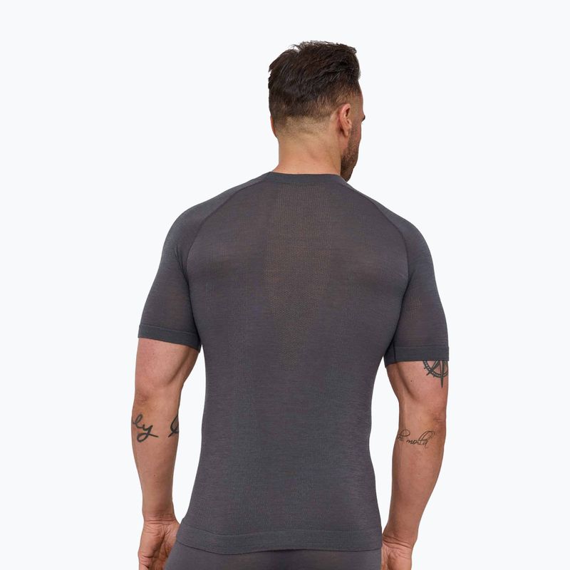 Футболка термічна чоловіча Brubeck Active Merino graphite 2