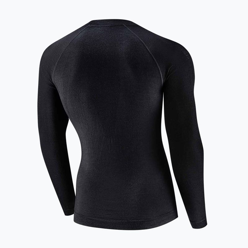 Кофта термоактивна чоловіча Brubeck Active Merino black 4