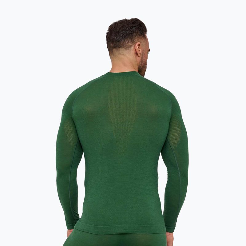Кофта термоактивна чоловіча Brubeck Active Merino green 2