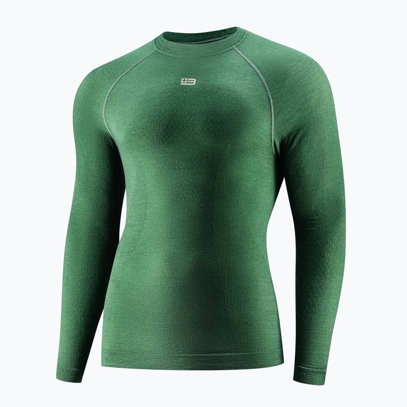 Кофта термоактивна чоловіча Brubeck Active Merino green 3