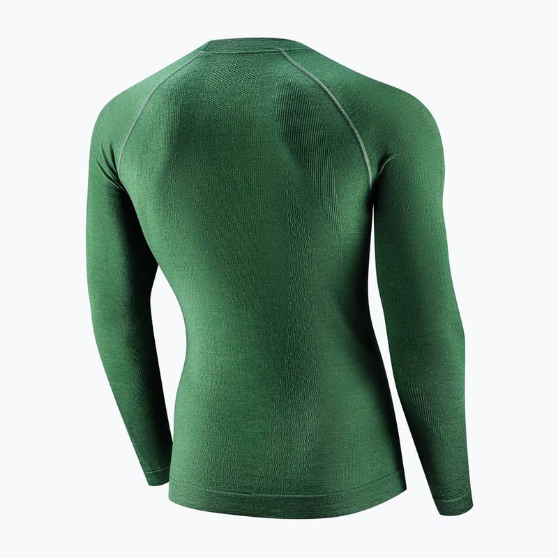 Кофта термоактивна чоловіча Brubeck Active Merino green 4