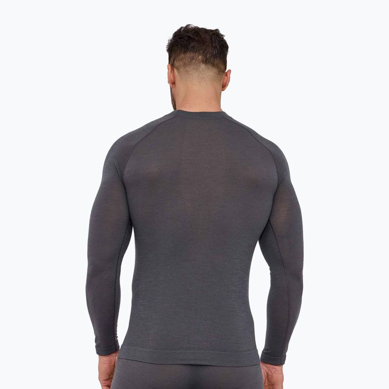 Кофта термоактивна чоловіча Brubeck Active Merino graphite 2