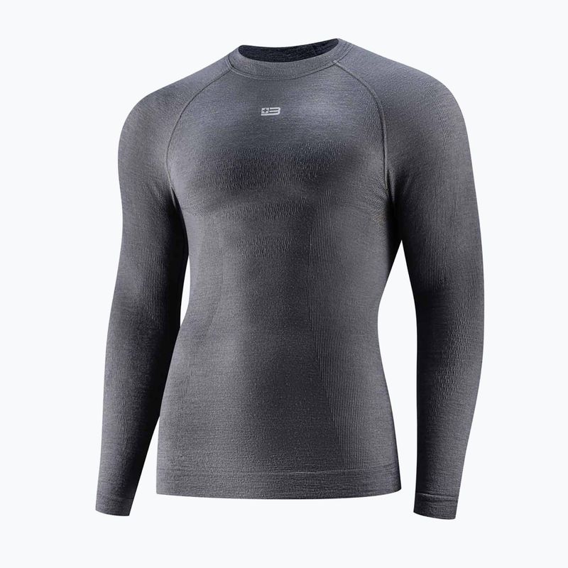 Кофта термоактивна чоловіча Brubeck Active Merino graphite 3