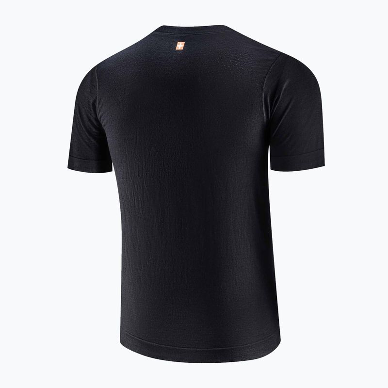 Футболка термічна чоловіча Brubeck Outdoor Wool Pro чорний 4