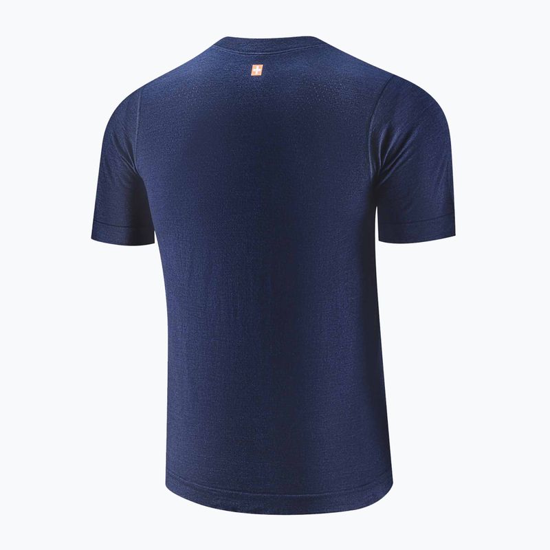 Футболка термічна чоловіча Brubeck Outdoor Wool Pro синій 4