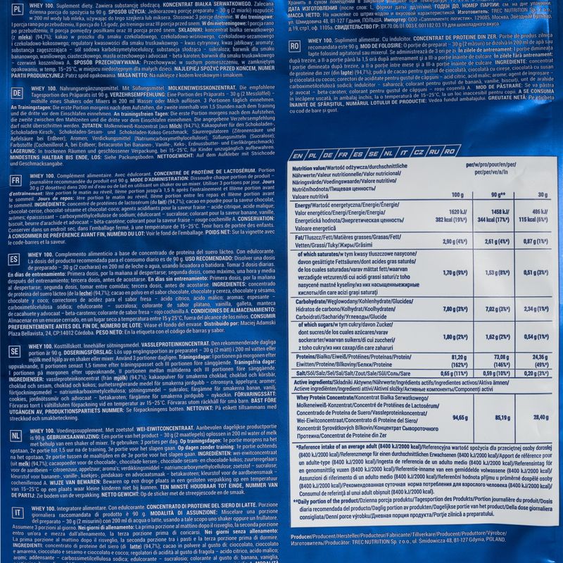 Протеїн Whey Trec 100 Chocolate 700 г 2