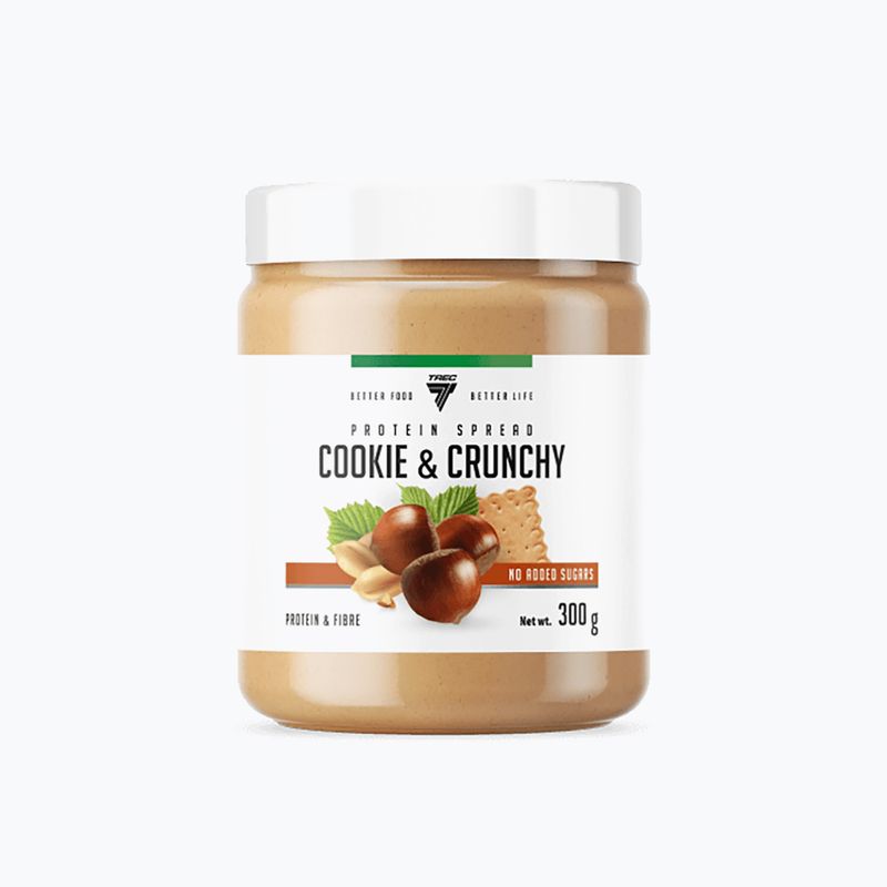 Крем протеїновий Trec Better Food Protein Spread 300g печиво-горіх TRE/920