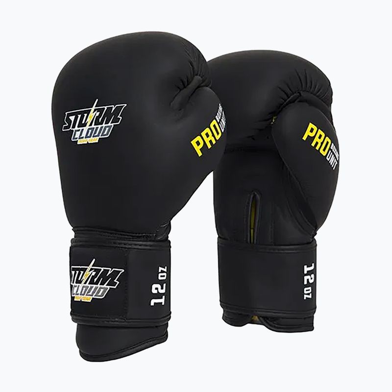 Боксерські рукавиці StormCloud Boxing Pro black 2