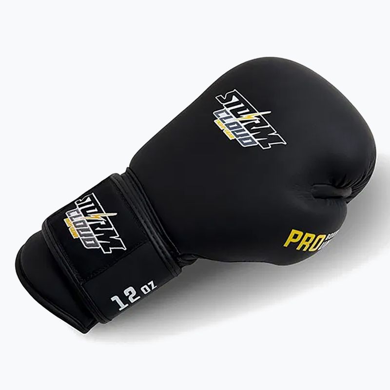 Боксерські рукавиці StormCloud Boxing Pro black 7
