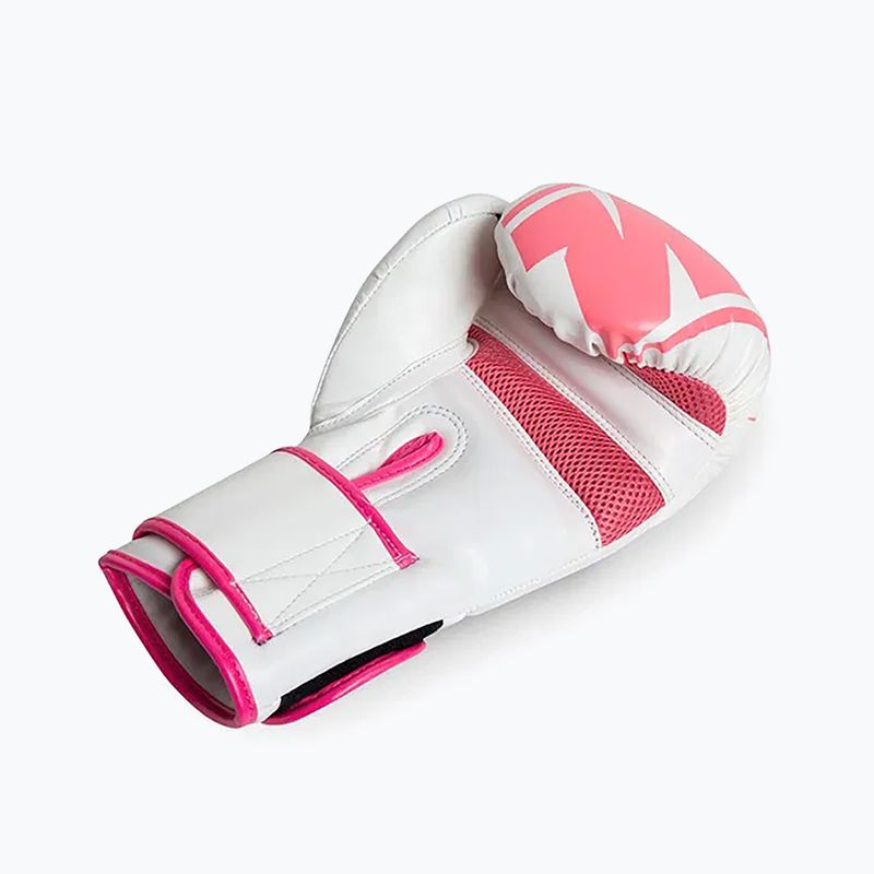 Боксерські рукавиці StormCloud Bolt 2.0 white/pink 8