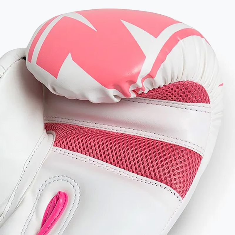 Рукавиці боксерські StormCloud Bolt 2.0 white/pink 10