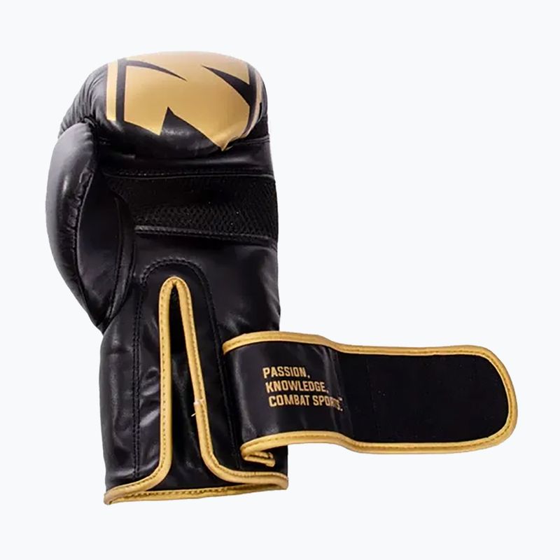 Рукавиці боксерські StormCloud Bolt 2.0 black/gold 6
