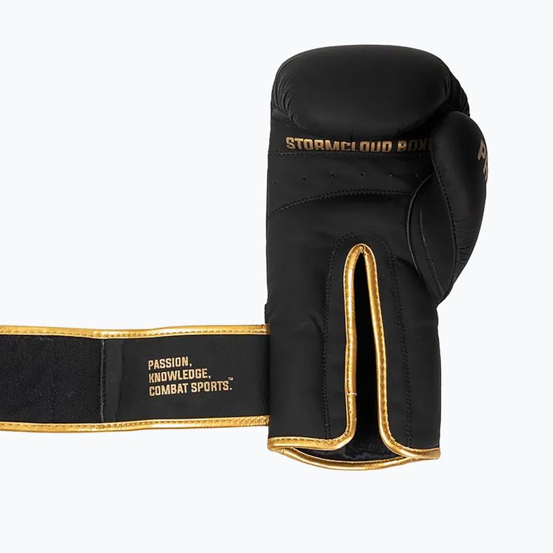 Рукавиці боксерські StormCloud Boxing Pro black/gold 6