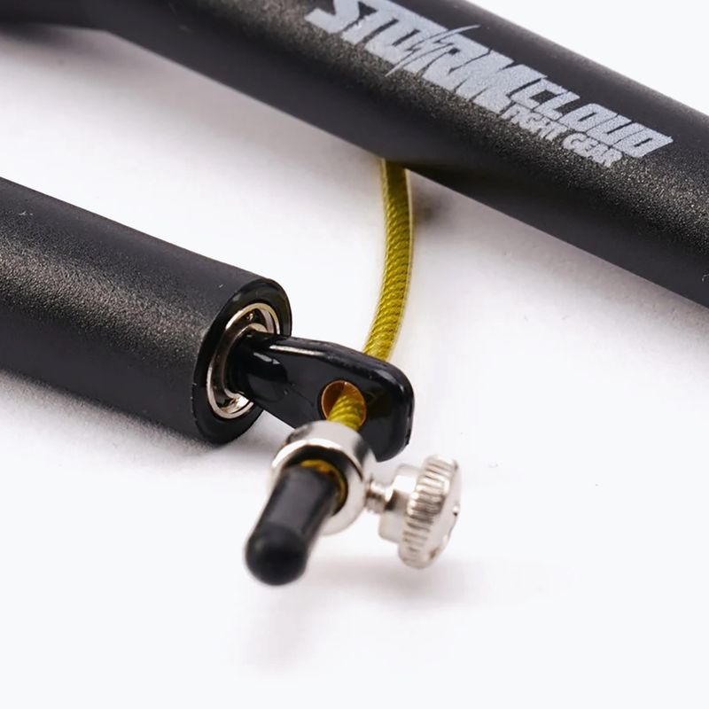 Скакалка StormCloud SPEED Beginner lvl black/yelow 6