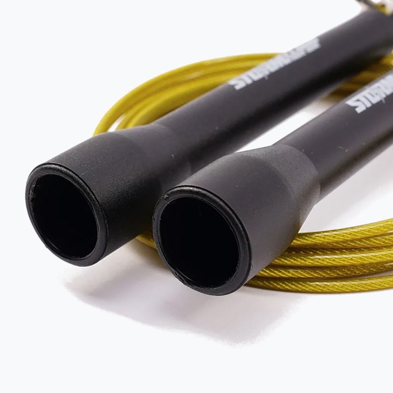 Скакалка StormCloud Speed+ Semi-Pro lvl black/yelow 5