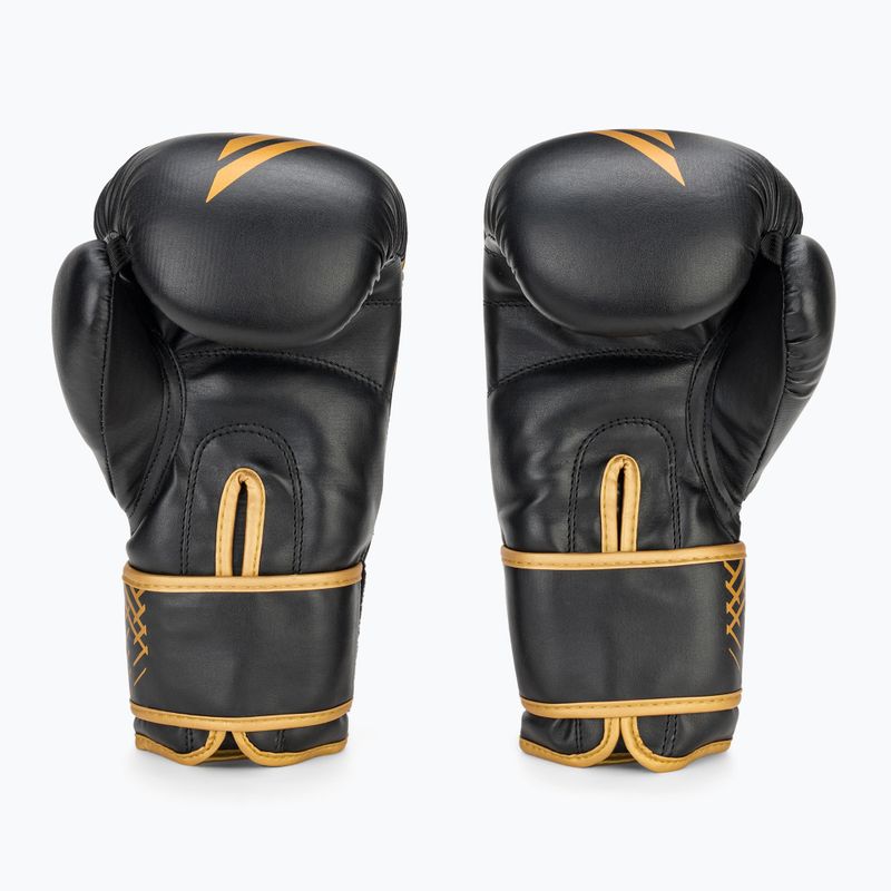 Рукавиці боксерські StormCloud Lynx black/gold 3