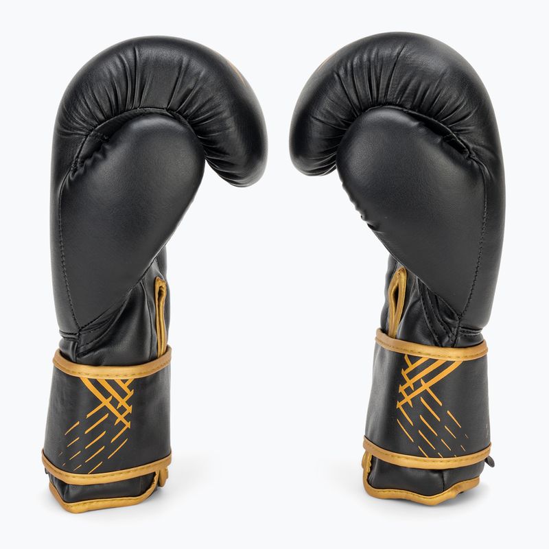 Рукавиці боксерські StormCloud Lynx black/gold 4