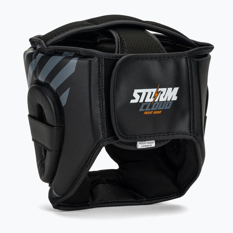 Шолом боксерський StormCloud Lynx black/grey 3