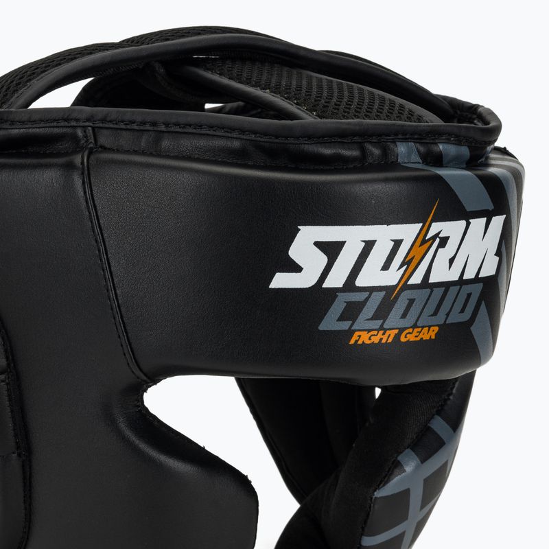 Шолом боксерський StormCloud Lynx black/grey 4