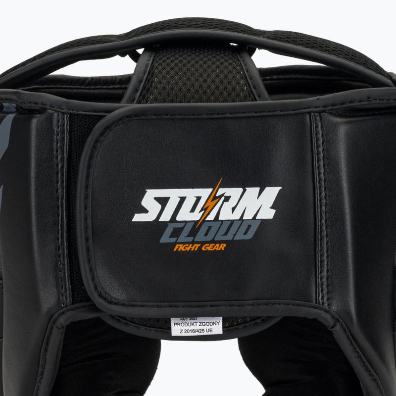 Шолом боксерський StormCloud Lynx black/grey 5