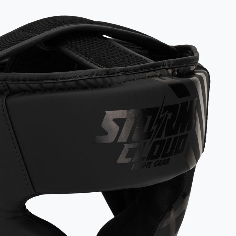 Шолом боксерський StormCloud Lynx black/black 4