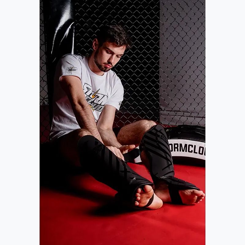 Захист для гомілок та стоп StormCloud Lynx black/black 9