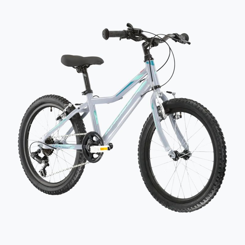 Велосипед дитячий KROSS Lea Mini 1.0 сірий/м'ятний/глянцевий 2