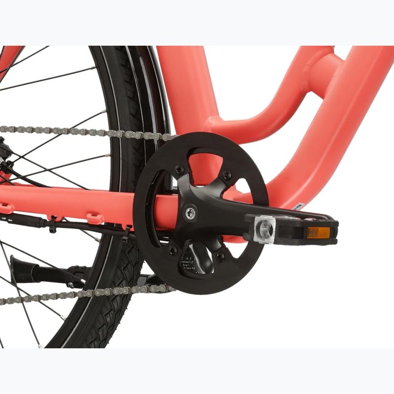 Велосипед електричний KROSS Sentio Hybrid 2.0 el. 504 Wh koralowy/жовтий/матовий 10