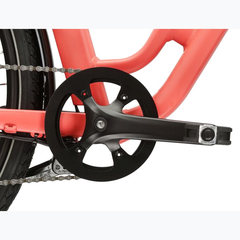 Велосипед електричний KROSS Sentio Hybrid 2.0 el. 504 Wh koralowy/жовтий/матовий 11