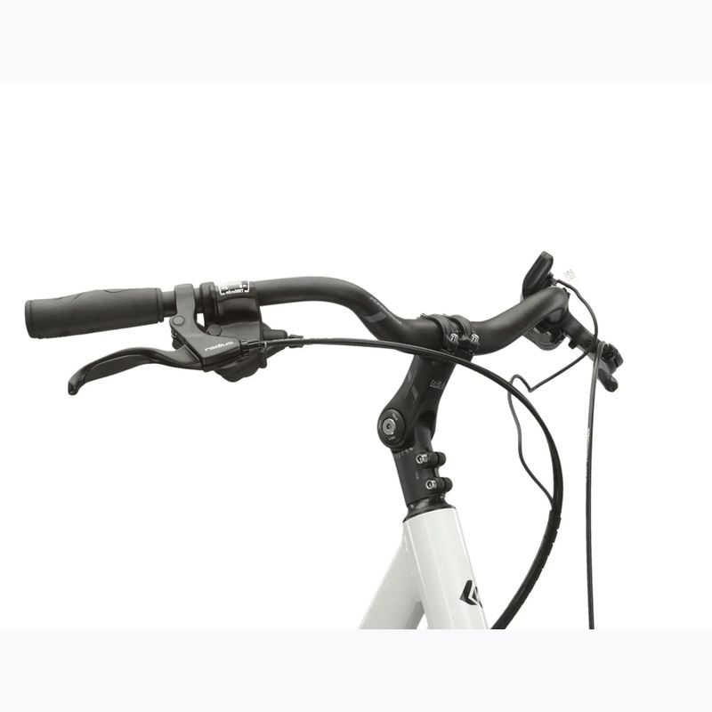 Велосипед електричний KROSS Sentio Hybrid 1.0 el. 504 Wh перлинний/чорний/глянцевий 4