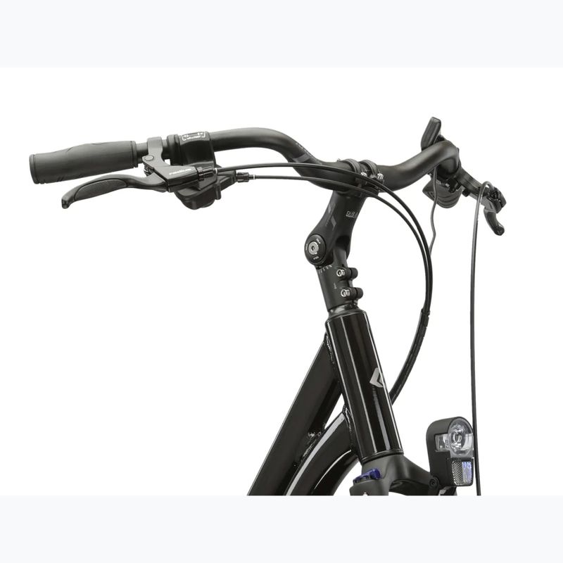 Велосипед електричний KROSS Sentio Hybrid 1.0 el. 504 Wh чорний/срібний/глянцевий 5