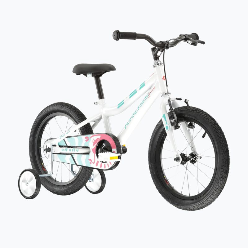 Велосипед дитячий KROSS Mini 3.0 білий/м'ятний/глянцевий 2