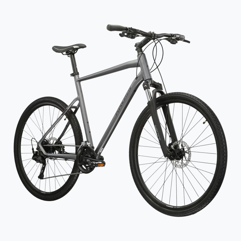 Велосипед кросовий KROSS Evado 5.0 графіт/чорний/матовий 2